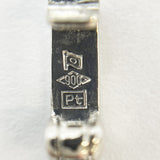 【5khf071】喜平 ネックレス Pt900 プラチナ 8面 トリプル 50.2cm 30.9g キヘイ【中古】メンズ レディース ユニセックス