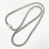 【5khf072】喜平 ネックレス Pt850 プラチナ 8面 トリプル 56cm 55.4g キヘイ【中古】メンズ レディース ユニセックス