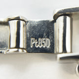 【5khf072】喜平 ネックレス Pt850 プラチナ 8面 トリプル 56cm 55.4g キヘイ【中古】メンズ レディース ユニセックス