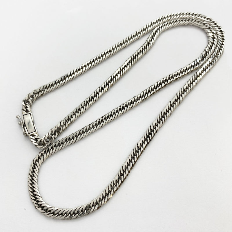 【5khf073】喜平 ネックレス Pt850 プラチナ 8面 トリプル 50.8cm 30.2g キヘイ【中古】メンズ レディース ユニセックス