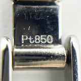 【5khf076】喜平 ネックレス Pt850 プラチナ 6面 ダブル 60.5cm 50.6g キヘイ【中古】メンズ レディース ユニセックス