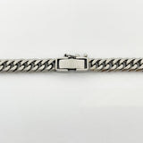 【5khg001】喜平 ネックレス Pt850 プラチナ 6面 ダブル 62.7cm 49.9g キヘイ【中古】メンズ レディース ユニセックス