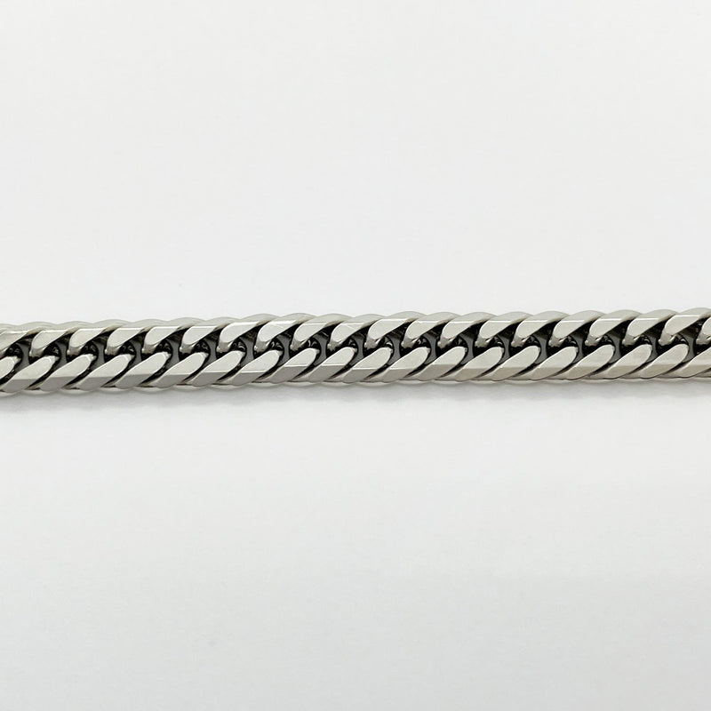 【5khg003】喜平 ブレスレット Pt850 プラチナ 6面 ダブル 17.5cm 26.2g キヘイ【中古】メンズ レディース ユニセックス