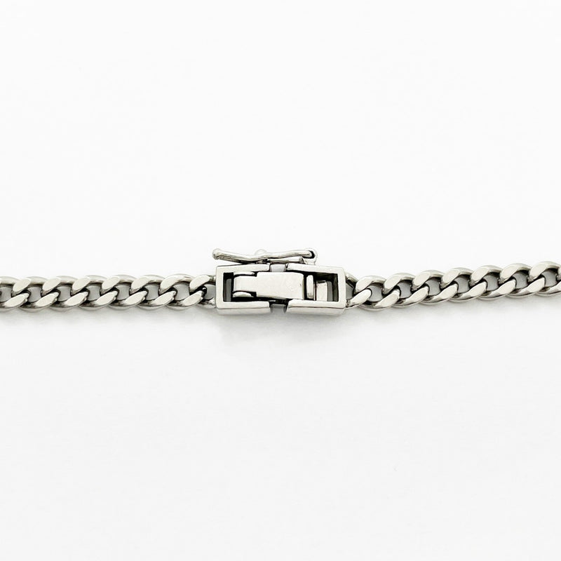 【5khg004】喜平 ネックレス Pt850 プラチナ 2面 シングル 63.6cm 30.1g キヘイ【中古】メンズ レディース ユニセックス