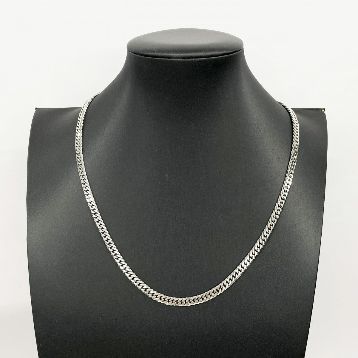 【5khg005】喜平 ネックレス Pt850 プラチナ 6面 ダブル 50.6cm 50.4g キヘイ【中古】メンズ レディース ユニセックス