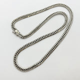【5khg005】喜平 ネックレス Pt850 プラチナ 6面 ダブル 50.6cm 50.4g キヘイ【中古】メンズ レディース ユニセックス