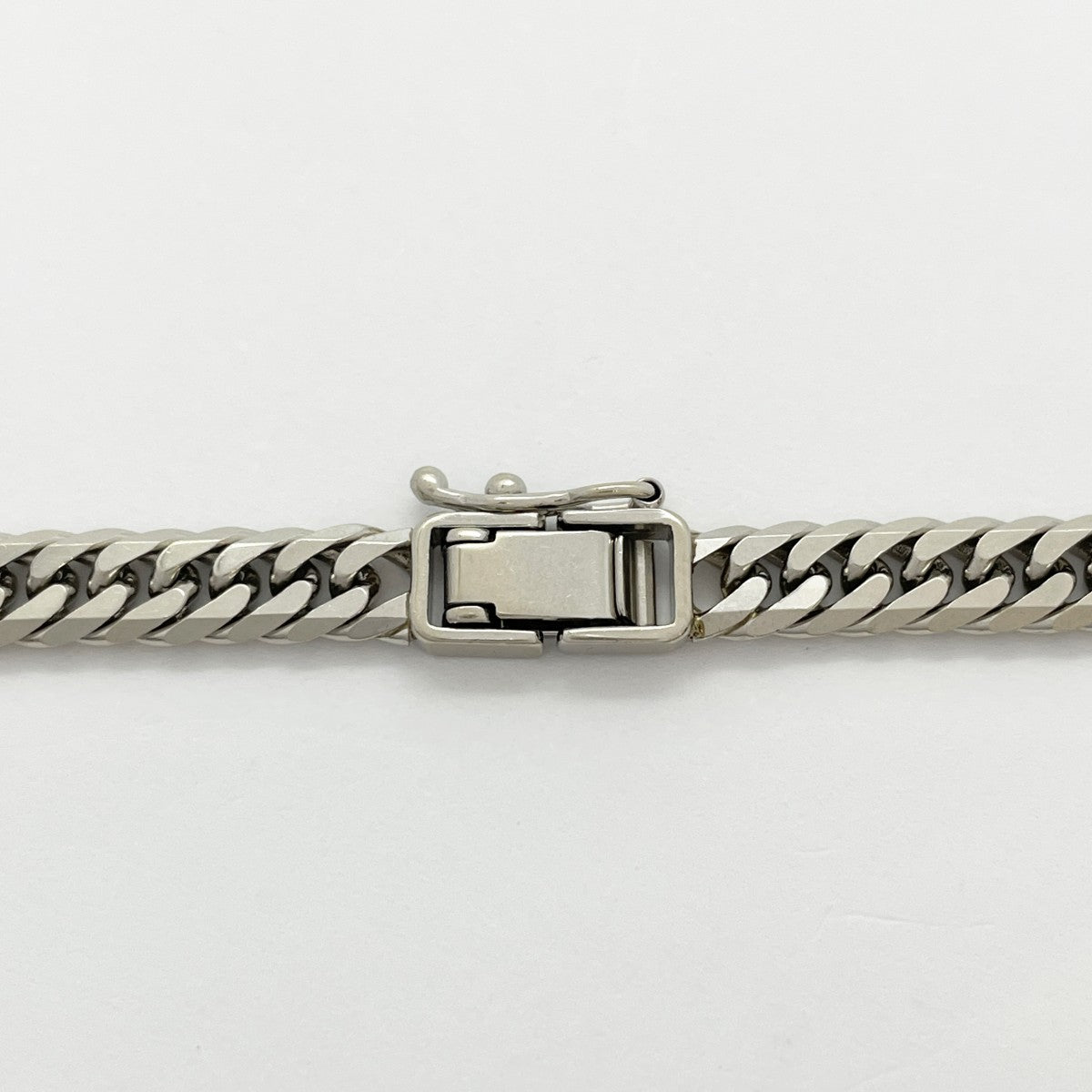 【5khg005】喜平 ネックレス Pt850 プラチナ 6面 ダブル 50.6cm 50.4g キヘイ【中古】メンズ レディース ユニセックス