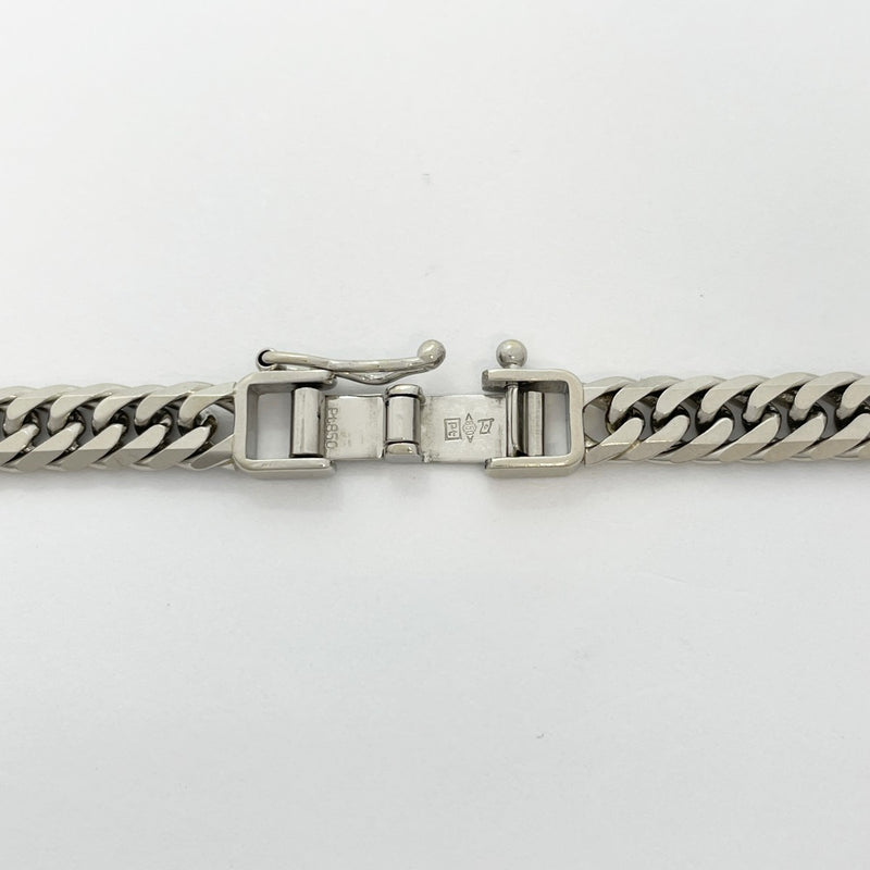 【5khg005】喜平 ネックレス Pt850 プラチナ 6面 ダブル 50.6cm 50.4g キヘイ【中古】メンズ レディース ユニセックス