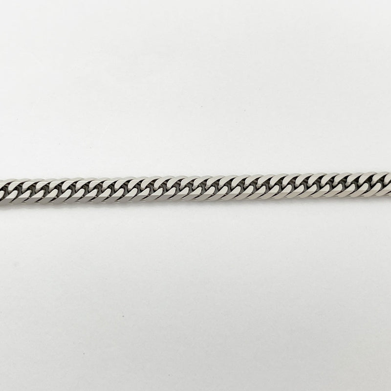 【5khg007】喜平 ネックレス Pt850 プラチナ 6面 ダブル 50.3cm 20.5g キヘイ【中古】メンズ レディース ユニセックス