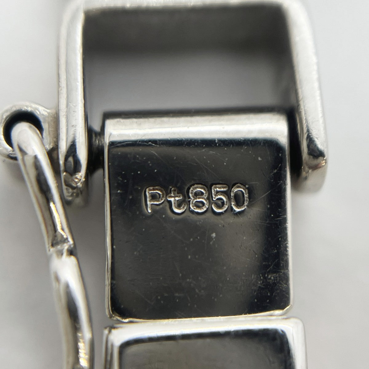 【5khg008】喜平 ネックレス Pt850 プラチナ 6面 ダブル 50.5cm 50.4g キヘイ【中古】メンズ レディース ユニセックス