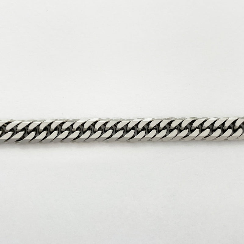【5khg009】喜平 ネックレス Pt850 プラチナ 6面 ダブル 50.8cm 30.7g キヘイ【中古】メンズ レディース ユニセックス
