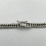【5khg009】喜平 ネックレス Pt850 プラチナ 6面 ダブル 50.8cm 30.7g キヘイ【中古】メンズ レディース ユニセックス