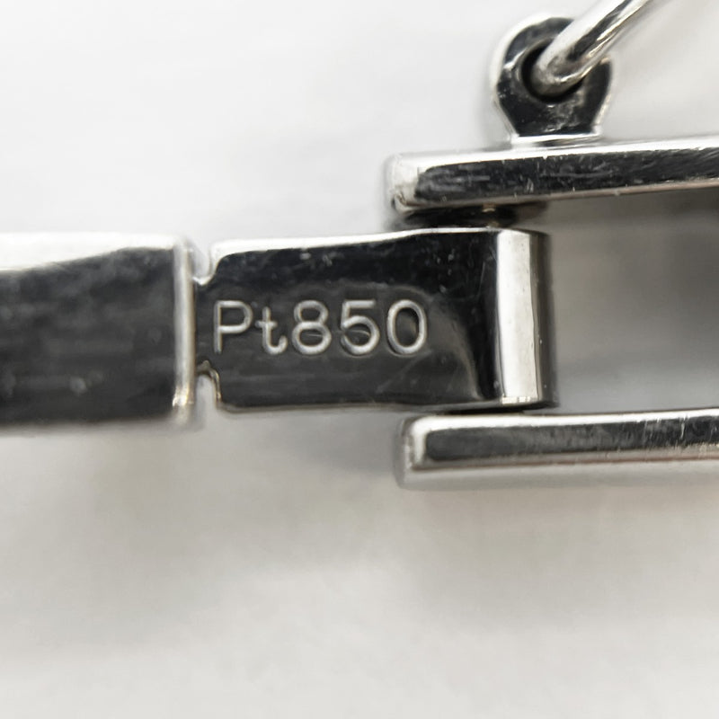 【5khg009】喜平 ネックレス Pt850 プラチナ 6面 ダブル 50.8cm 30.7g キヘイ【中古】メンズ レディース ユニセックス