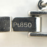 【5khg015】喜平 ネックレス Pt850 プラチナ 6面 ダブル 50.4cm 30.9g キヘイ【中古】メンズ レディース ユニセックス