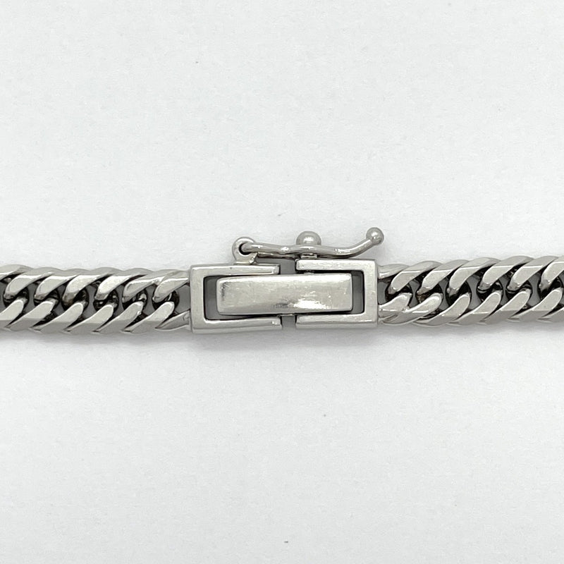 【5khg015】喜平 ネックレス Pt850 プラチナ 6面 ダブル 50.4cm 30.9g キヘイ【中古】メンズ レディース ユニセックス