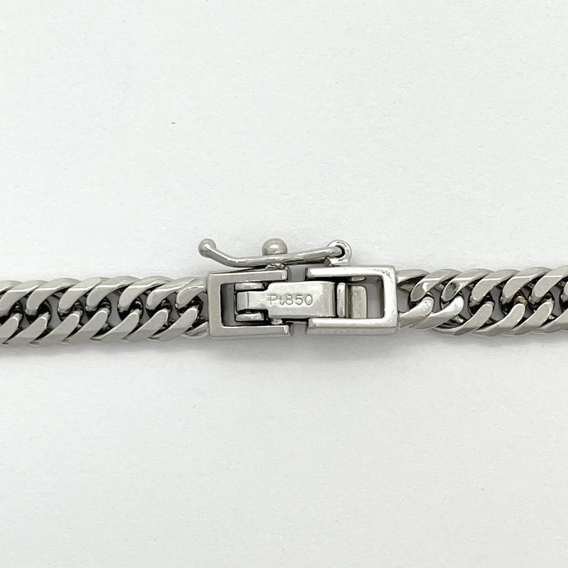 【5khg015】喜平 ネックレス Pt850 プラチナ 6面 ダブル 50.4cm 30.9g キヘイ【中古】メンズ レディース ユニセックス