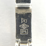 【5khg015】喜平 ネックレス Pt850 プラチナ 6面 ダブル 50.4cm 30.9g キヘイ【中古】メンズ レディース ユニセックス