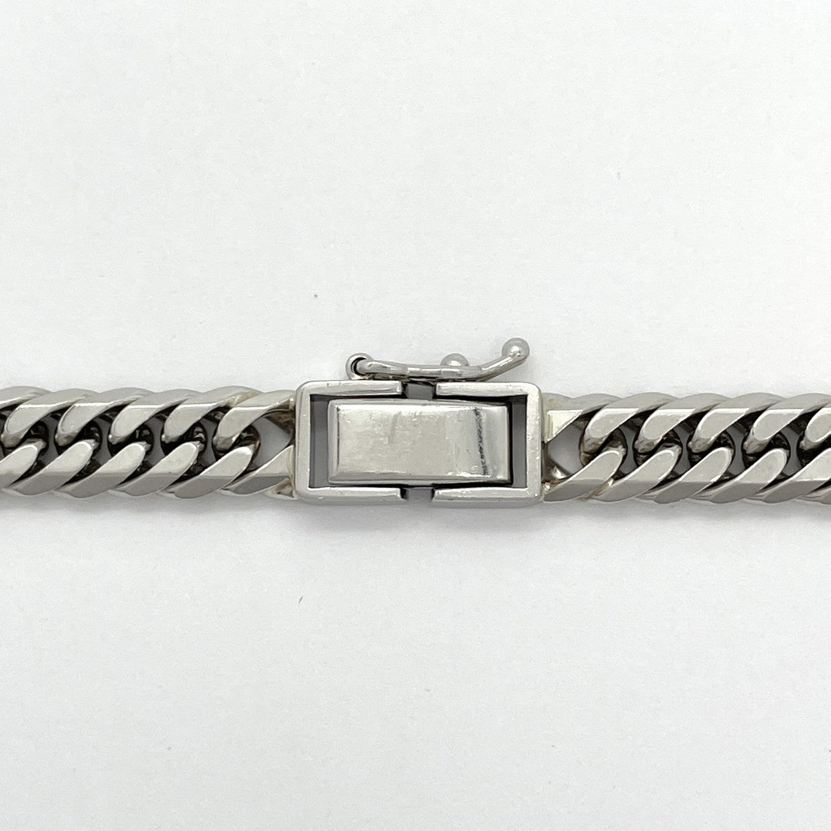 【5khg018】喜平 ネックレス Pt850 プラチナ 6面 ダブル 61.9cm 100.2g キヘイ【中古】メンズ レディース ユニセックス