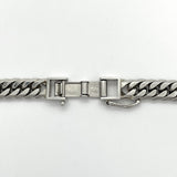 【5khg018】喜平 ネックレス Pt850 プラチナ 6面 ダブル 61.9cm 100.2g キヘイ【中古】メンズ レディース ユニセックス