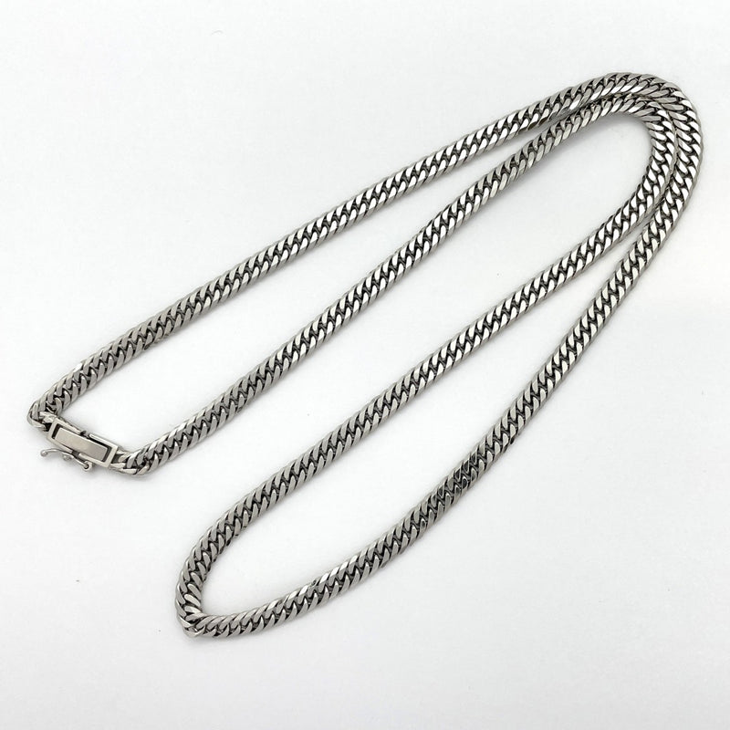 【5khg021】喜平 ネックレス Pt850 プラチナ 6面 ダブル 50.8cm 31.1g キヘイ【中古】メンズ レディース ユニセックス