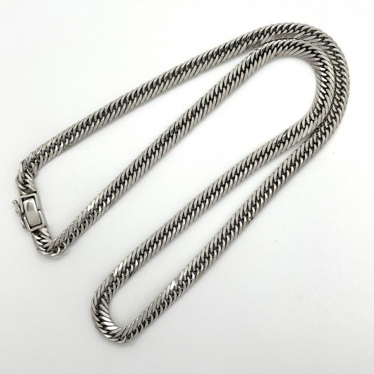 【5khg022】喜平 ネックレス Pt900 プラチナ 8面 トリプル 50.8cm 50.6g キヘイ【中古】メンズ レディース ユニセックス