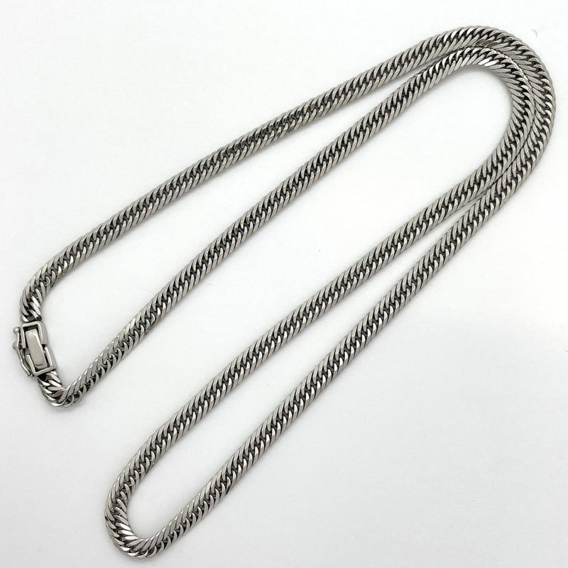 【5khg023】喜平 ネックレス Pt900 プラチナ 8面 トリプル 52.2cm 30.3g キヘイ【中古】メンズ レディース ユニセックス