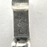 【5khg023】喜平 ネックレス Pt900 プラチナ 8面 トリプル 52.2cm 30.3g キヘイ【中古】メンズ レディース ユニセックス