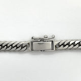 【5khg028】喜平 ブレスレット Pt850 プラチナ 6面 ダブル 20.4cm 20.1g キヘイ【中古】メンズ レディース ユニセックス