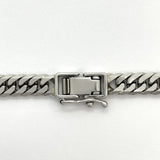 【5khg028】喜平 ブレスレット Pt850 プラチナ 6面 ダブル 20.4cm 20.1g キヘイ【中古】メンズ レディース ユニセックス