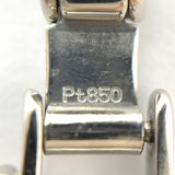 【5khg028】喜平 ブレスレット Pt850 プラチナ 6面 ダブル 20.4cm 20.1g キヘイ【中古】メンズ レディース ユニセックス