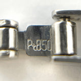 【5khg030】喜平 ネックレス Pt850 プラチナ 8面 シングル 40.8cm 30.3g キヘイ【中古】メンズ レディース ユニセックス