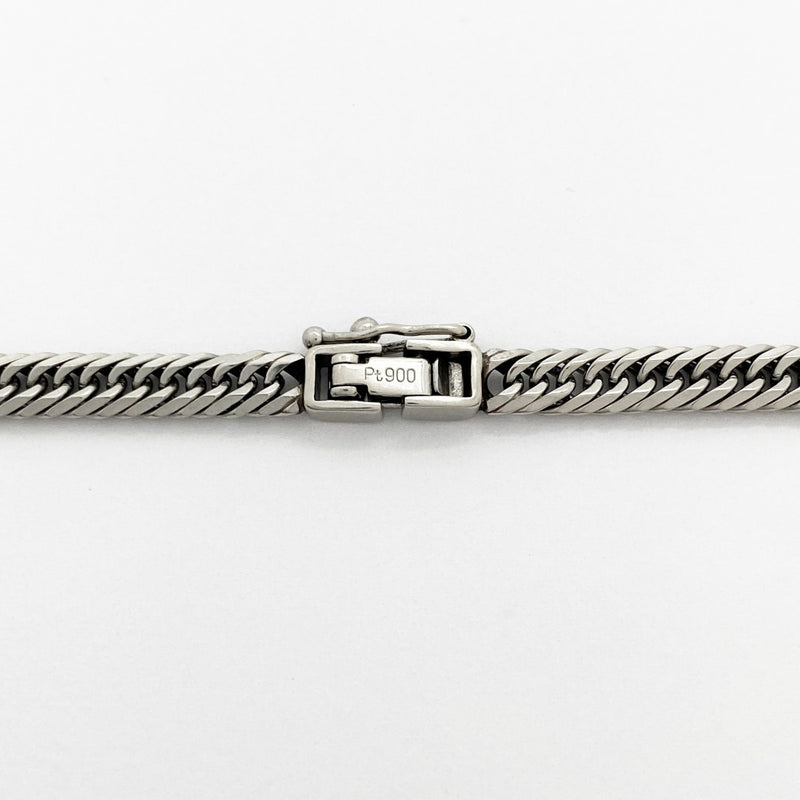 【5khg041】喜平 ネックレス Pt900 プラチナ 8面 トリプル 51.5cm 30.4g キヘイ【中古】メンズ レディース ユニセックス