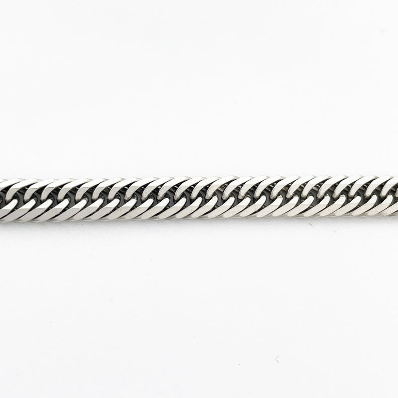 【5khh030】喜平 ネックレス Pt900 プラチナ 8面 トリプル 46cm 45.6g キヘイ【中古】メンズ レディース ユニセックス