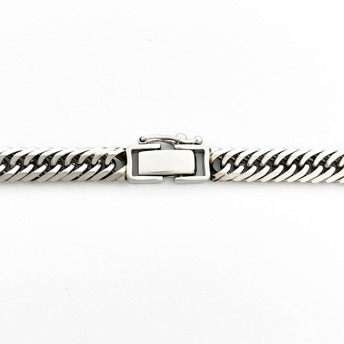 【5khh030】喜平 ネックレス Pt900 プラチナ 8面 トリプル 46cm 45.6g キヘイ【中古】メンズ レディース ユニセックス