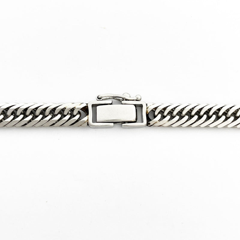 【5khh030】喜平 ネックレス Pt900 プラチナ 8面 トリプル 46cm 45.6g キヘイ【中古】メンズ レディース ユニセックス