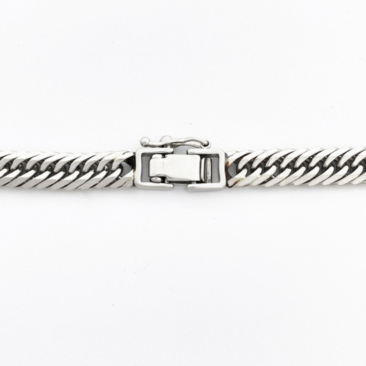 【5khh030】喜平 ネックレス Pt900 プラチナ 8面 トリプル 46cm 45.6g キヘイ【中古】メンズ レディース ユニセックス