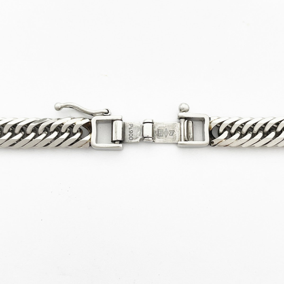 【5khh030】喜平 ネックレス Pt900 プラチナ 8面 トリプル 46cm 45.6g キヘイ【中古】メンズ レディース ユニセックス