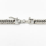 【5khh030】喜平 ネックレス Pt900 プラチナ 8面 トリプル 46cm 45.6g キヘイ【中古】メンズ レディース ユニセックス