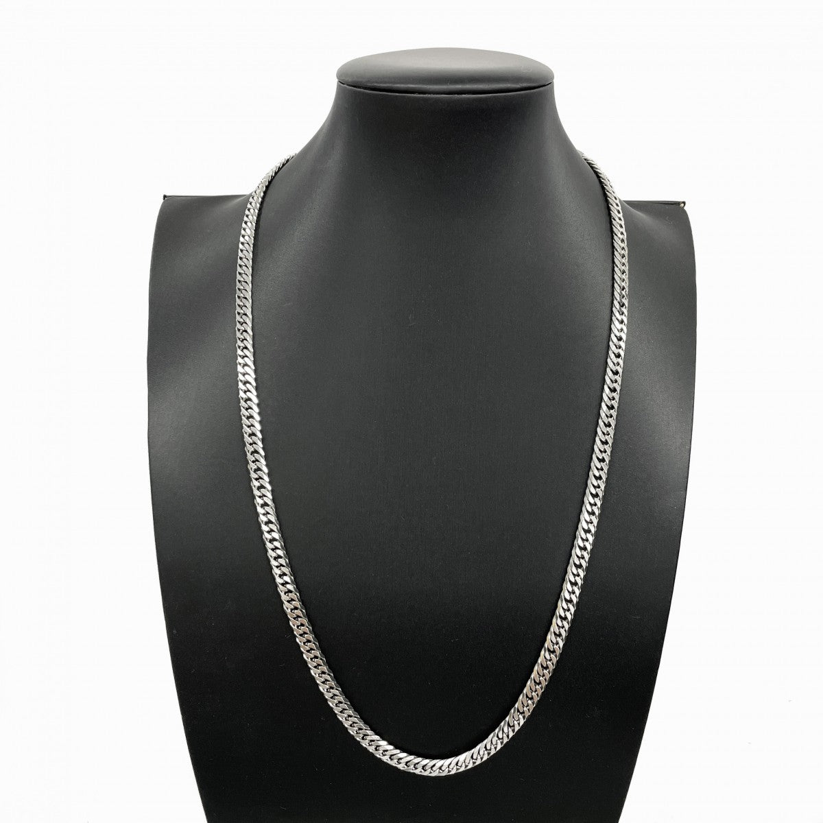 【5khi030】喜平 ネックレス Pt900 プラチナ 6面 ダブル 61.2cm 80.5g キヘイ【中古】メンズ レディース ユニセックス