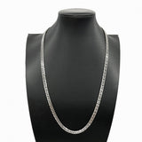 【5khi030】喜平 ネックレス Pt900 プラチナ 6面 ダブル 61.2cm 80.5g キヘイ【中古】メンズ レディース ユニセックス