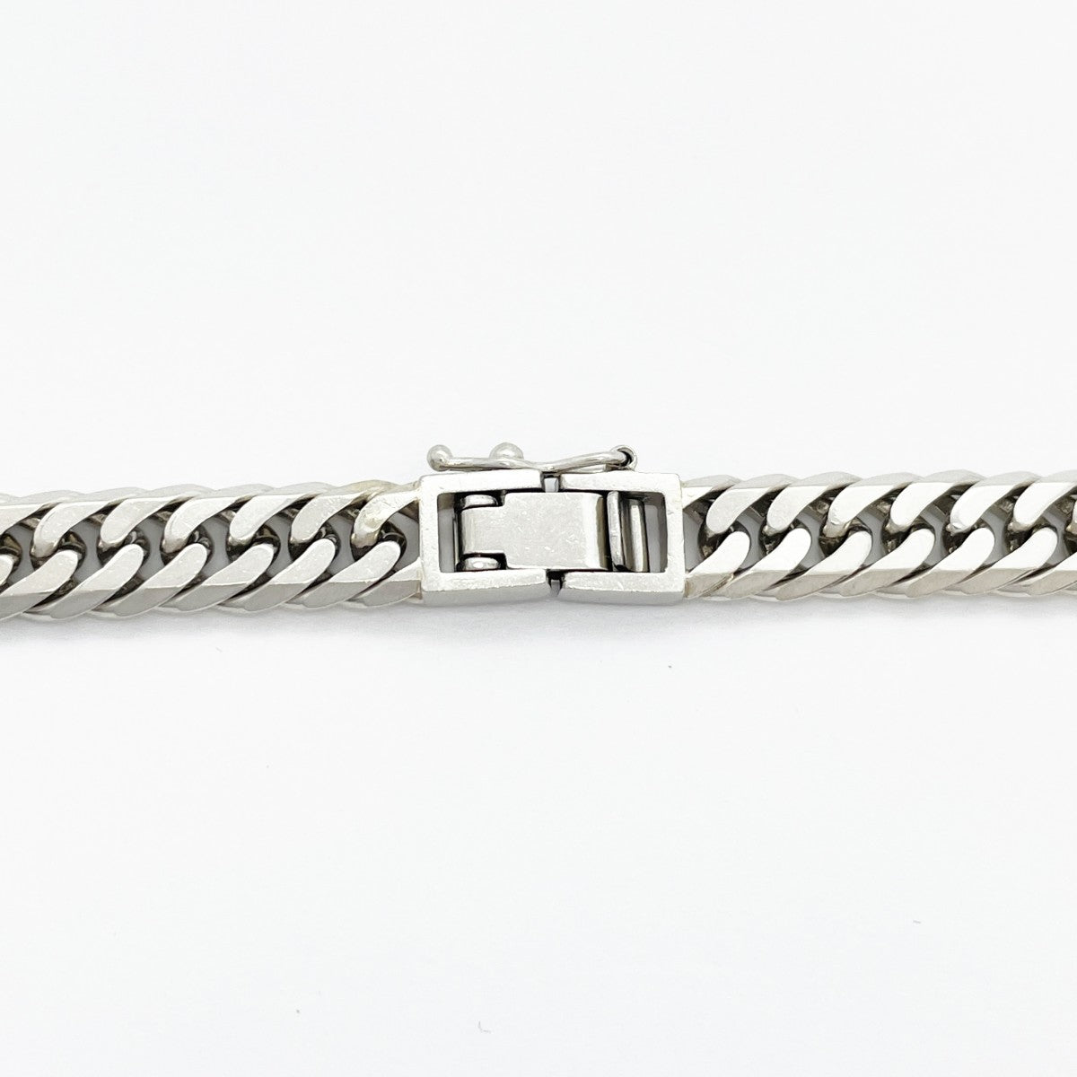 【5khi030】喜平 ネックレス Pt900 プラチナ 6面 ダブル 61.2cm 80.5g キヘイ【中古】メンズ レディース ユニセックス