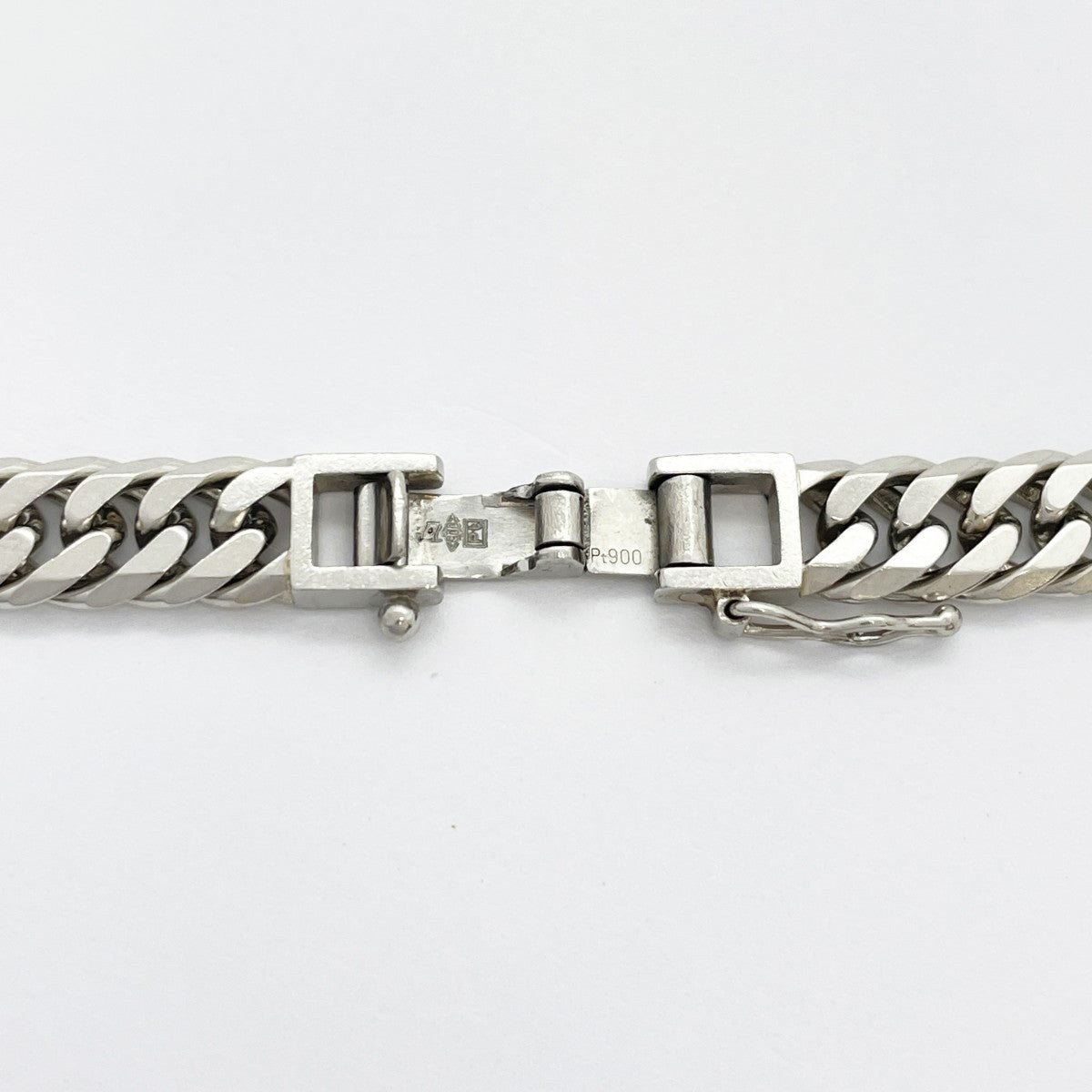 【5khi030】喜平 ネックレス Pt900 プラチナ 6面 ダブル 61.2cm 80.5g キヘイ【中古】メンズ レディース ユニセックス