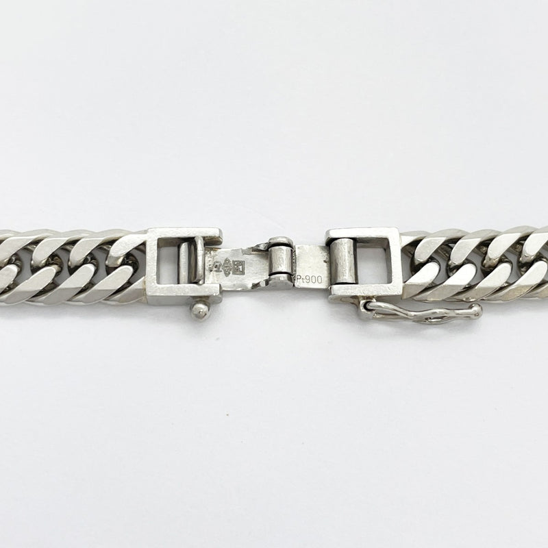 【5khi030】喜平 ネックレス Pt900 プラチナ 6面 ダブル 61.2cm 80.5g キヘイ【中古】メンズ レディース ユニセックス