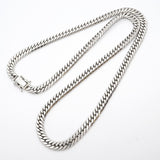 【5khi038】喜平 ネックレス Pt900 プラチナ 6面 ダブル 61cm 101.1g キヘイ【中古】メンズ レディース ユニセックス