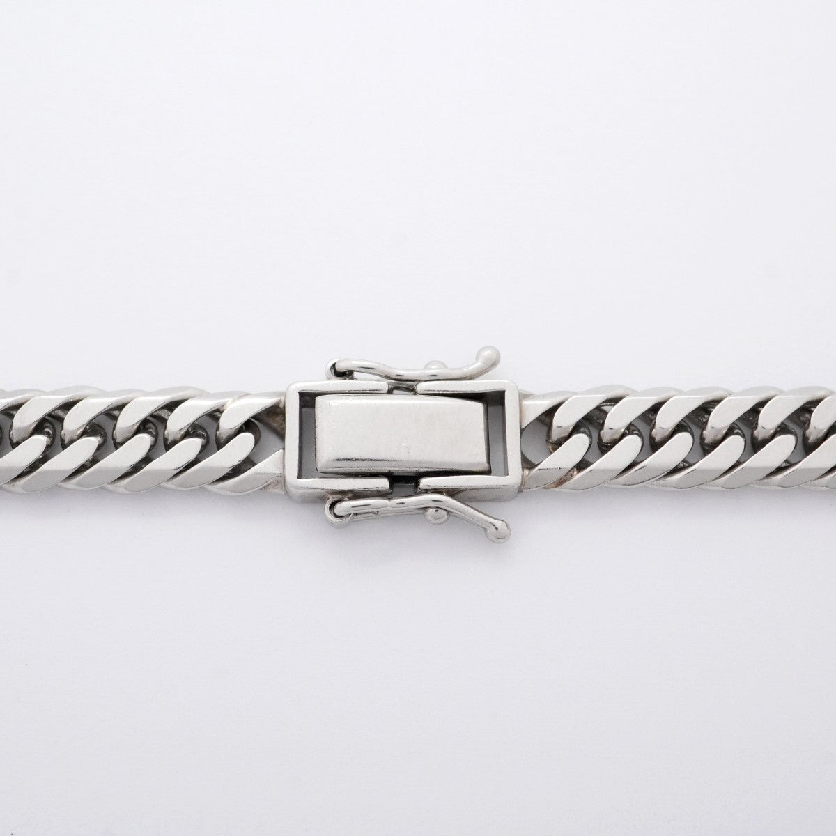 【5khi038】喜平 ネックレス Pt900 プラチナ 6面 ダブル 61cm 101.1g キヘイ【中古】メンズ レディース ユニセックス