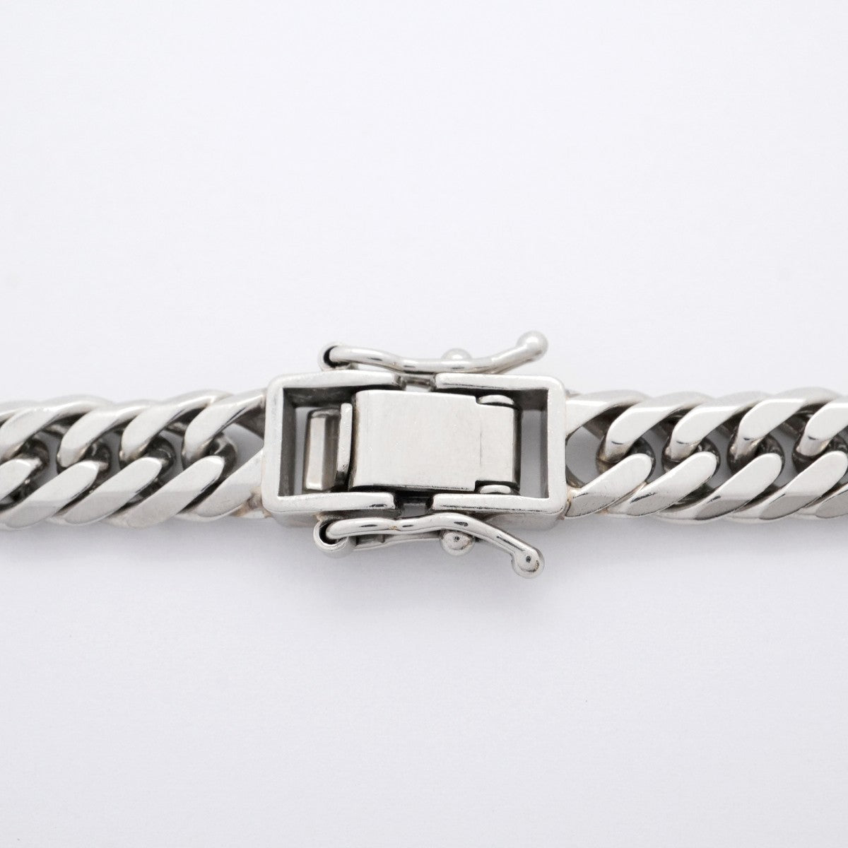 【5khi038】喜平 ネックレス Pt900 プラチナ 6面 ダブル 61cm 101.1g キヘイ【中古】メンズ レディース ユニセックス