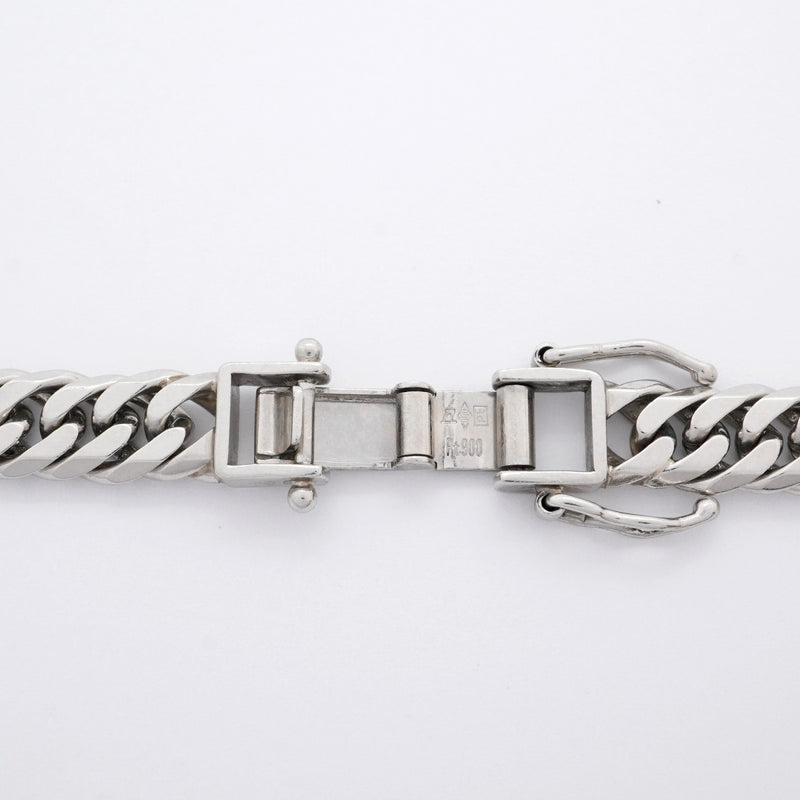 【5khi038】喜平 ネックレス Pt900 プラチナ 6面 ダブル 61cm 101.1g キヘイ【中古】メンズ レディース ユニセックス