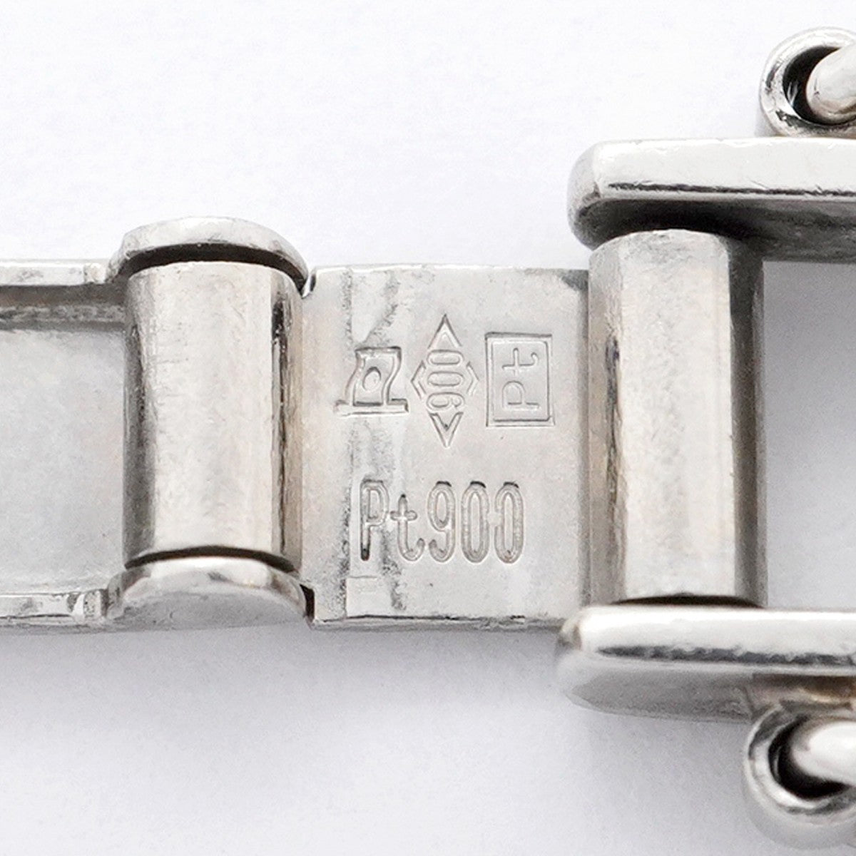 【5khi038】喜平 ネックレス Pt900 プラチナ 6面 ダブル 61cm 101.1g キヘイ【中古】メンズ レディース ユニセックス