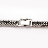 【5khi051】喜平 ブレスレット Pt900 プラチナ 8面 トリプル 18.7cm 20.6g キヘイ【中古】メンズ レディース ユニセックス