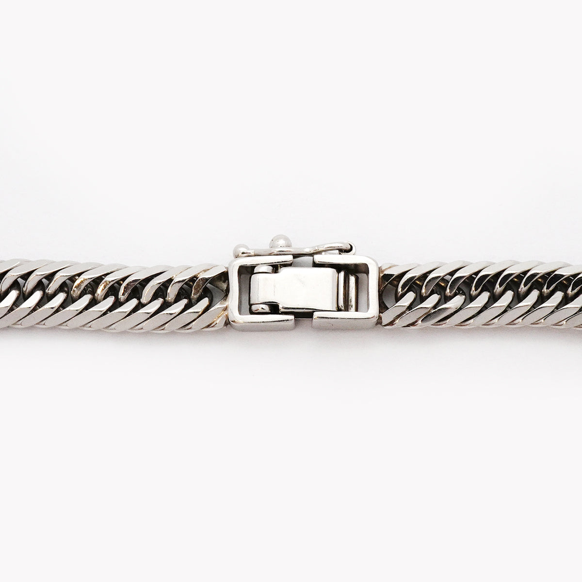 【5khi051】喜平 ブレスレット Pt900 プラチナ 8面 トリプル 18.7cm 20.6g キヘイ【中古】メンズ レディース ユニセックス